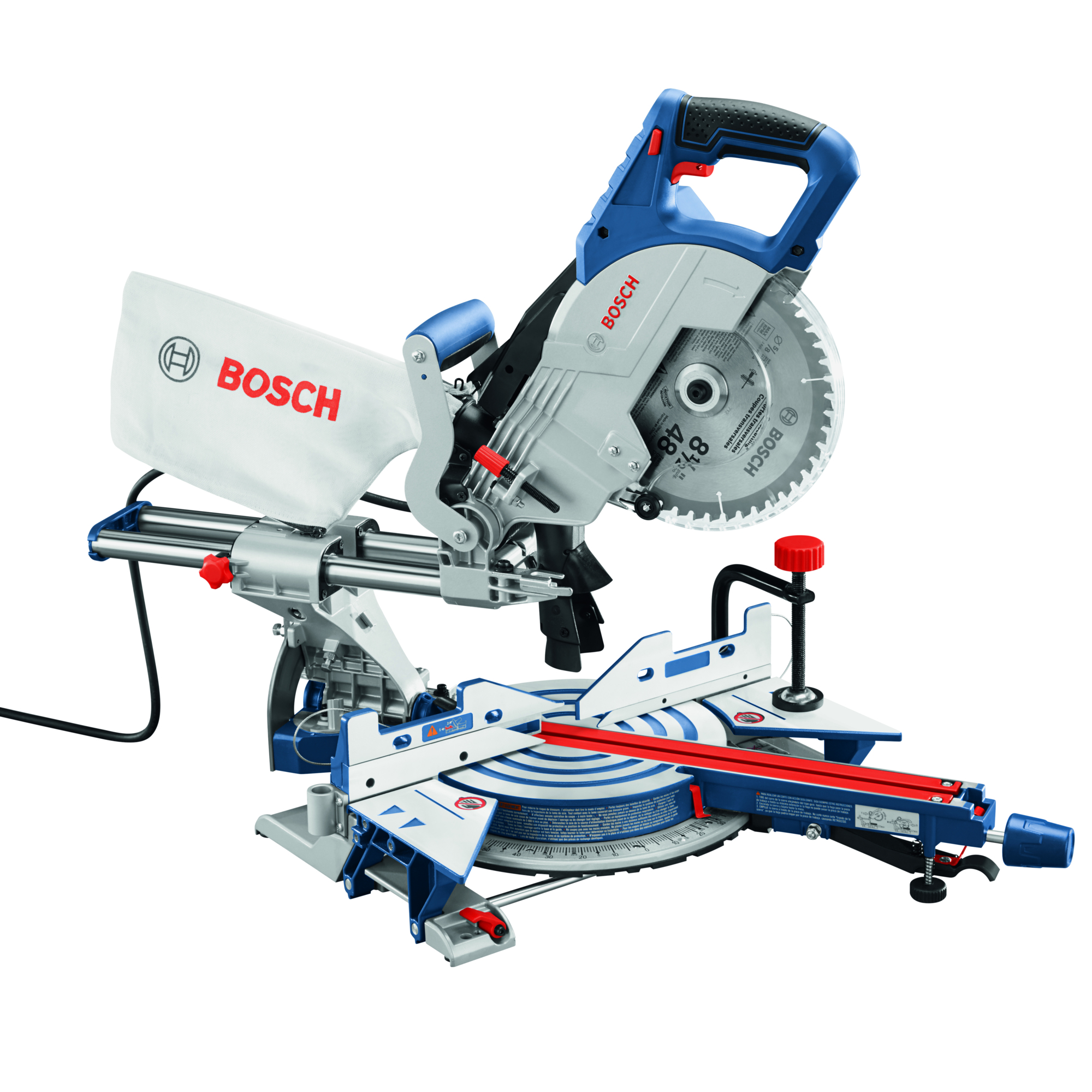 Bosch Single-Bevel Slide Miter Saw — 8.5in., Model# CM8S